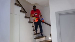 Лысая Борода ДОБЫЛ себе КРУТОЙ НЕРФ Нерф Битва