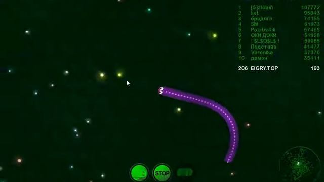 Игра Wormax.io обзор на EIGRY.TOP смотреть онлайн