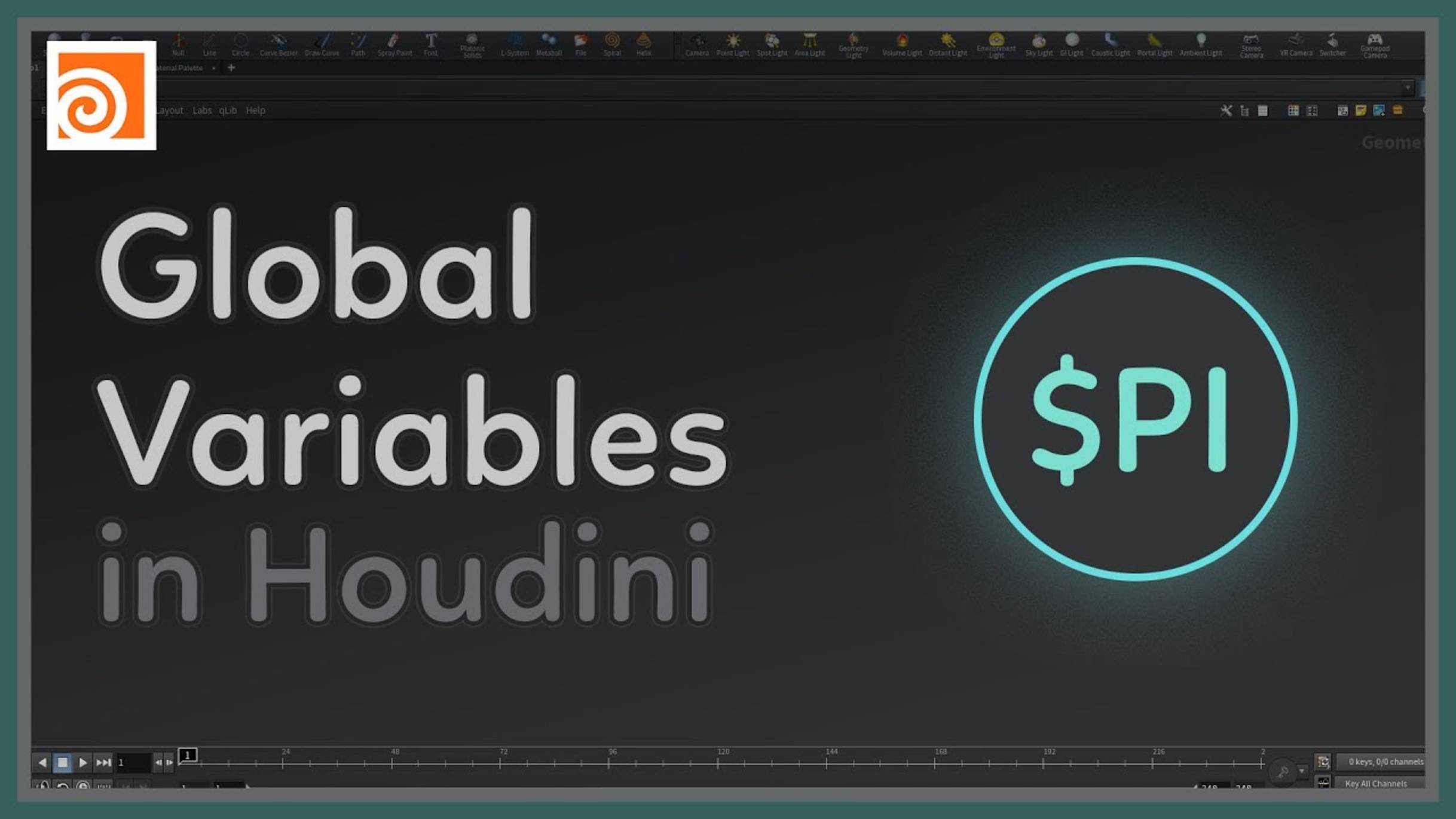 72 Global Variables in Houdini смотреть онлайн