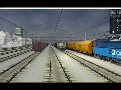 OpenRails 1.4 Aktivity poison Pn 69151 Česká Třebová - Ostrava Kunčice Trat 321 смотреть онлайн