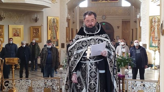 "Се, Жених грядет в полунощи", "Чертог Твой вижду..." Великая Среда 15.04.2020 Токсово смотреть онлайн