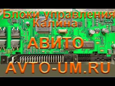 Калина блоки управления мозги