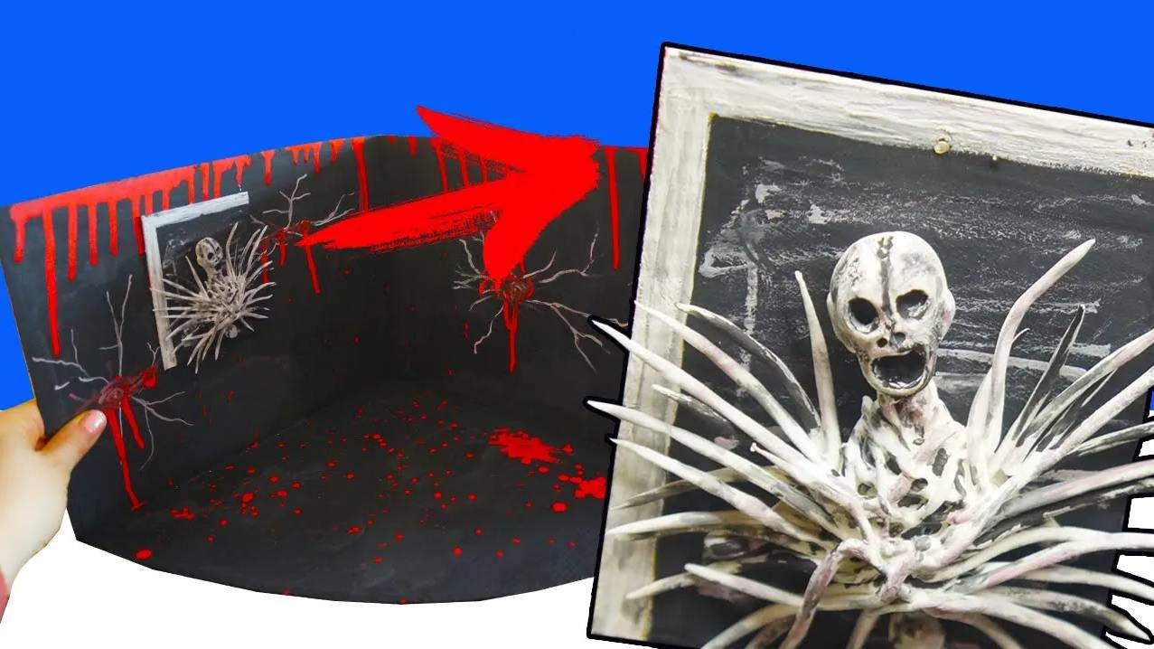 ВСЕ ТВОРЕНИЯ Тревора Хендерсона СДЕЛАЛА КОМНАТУ С МОНСТРАМИ