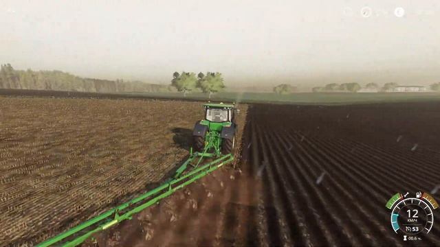 ФС19!!! Карта ,, Бухалово''!!! Пахота поле под посатки САХАРНОГО ТРОСНИКА смотреть онлайн