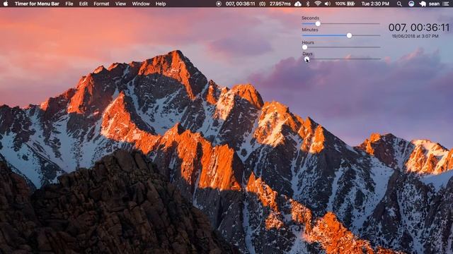 1 Timer Menu Bar смотреть онлайн