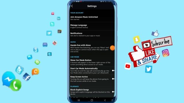 How To Enable Hands-Free With Alexa On Amazon Music App смотреть онлайн