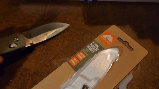 Walmart Axis Folding Knife For $5 смотреть онлайн