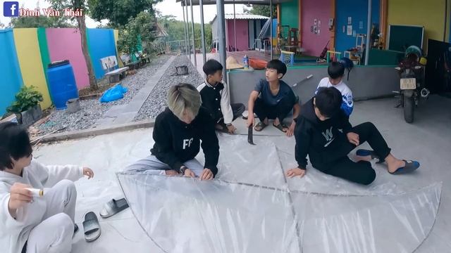 Thái Chuối | Thử Thả Diều Đại Bàng Khổng Lồ 3M6 смотреть онлайн