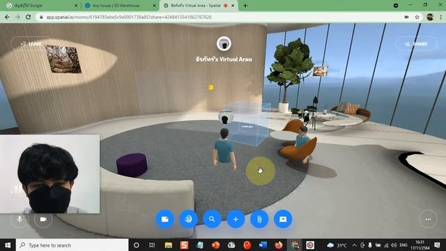 Metaverse วิธีแทรกไฟล์ 3d model ใน app.spatial.io by ธีรภัทร์ смотреть онлайн