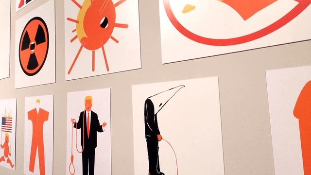 Trump Art Exhibition by EDEL RODRÍGUEZ at the Centre del Carme - Valencia Spain смотреть онлайн