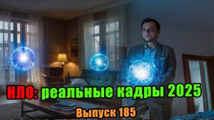 Вып.185. Видео четкое НЛО из России 2025. И еще одно из Лондона попало на камеры видеонаблюдения.