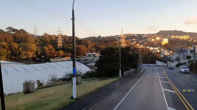 (June 10, 2020) 7:43 am (peak) No.7 Wellington Double Decker Bus trip. Kingston-Railway Station. смотреть онлайн