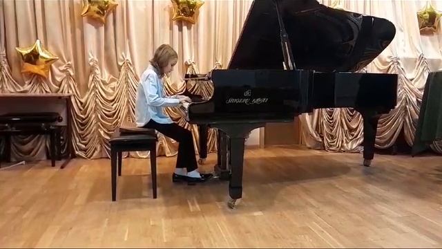 Головина Ксения, Р. Глиэр В полях, ГБУДО г. Москвы "Воскресенская ДШИ", преп. Осипенко Н. М. смотреть онлайн
