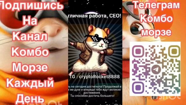 Комбо хамстер 6-7 июня новое #хомяк #hamsterkombat #combo смотреть онлайн