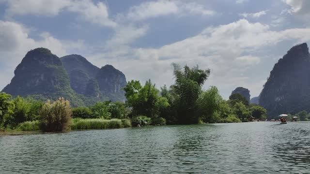Китай, Yulong River. Созерцательное видео.