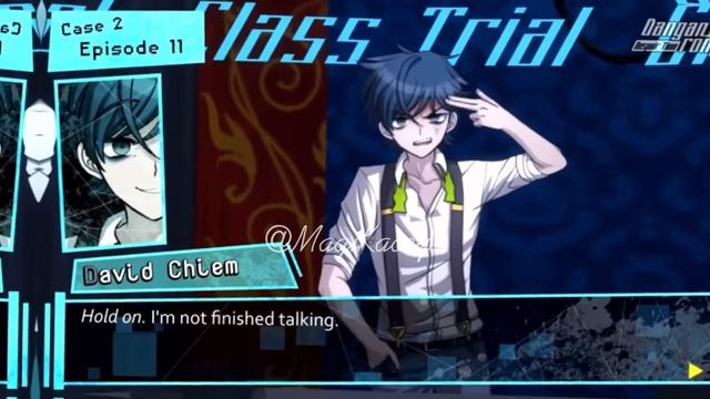 DR:DT | David Chiem Edit | (SPOILER WARNING FOR CHP 2 EP 11!) смотреть онлайн