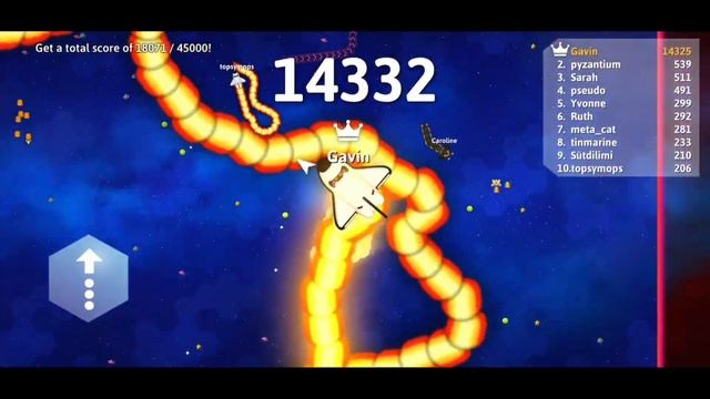 Snake.io 🐍 Cosmos, Traveler, and Star Star Unlocked 🌟 #snakeio #cosmiclightsevent #kooapp #ncs смотреть онлайн