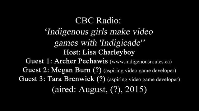 CBC Radio: Indigenous Girls Make Video Games With 'Indigicade' смотреть онлайн