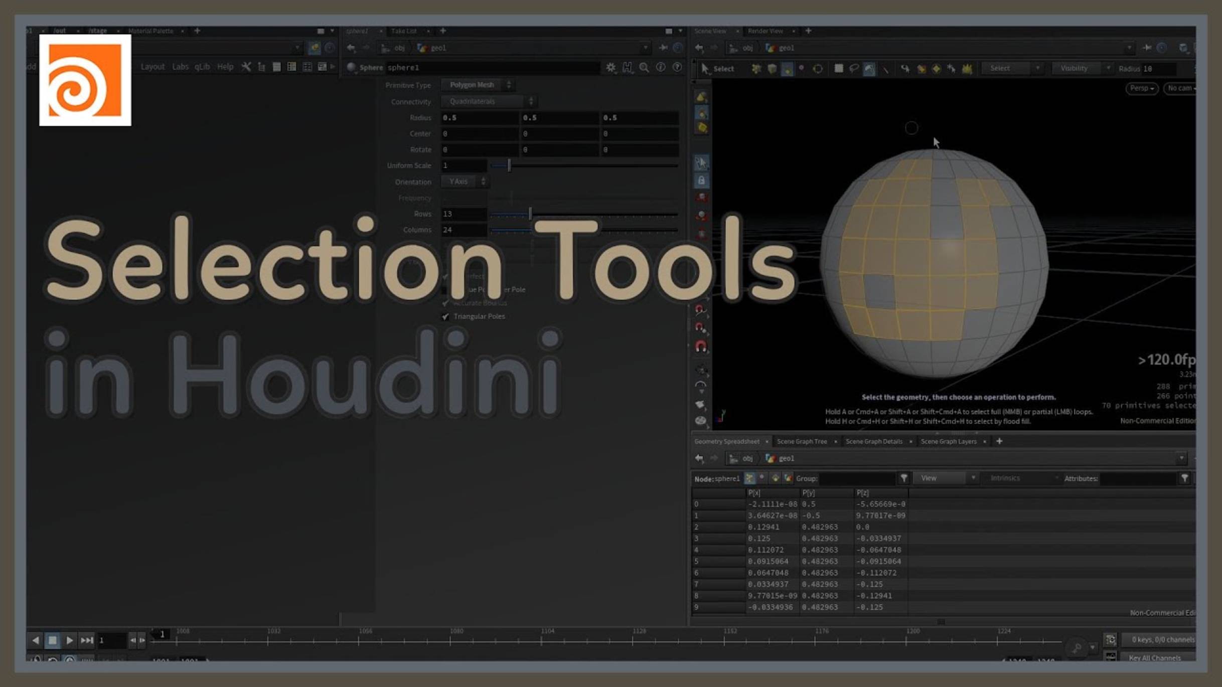 80 Selection Tools in Houdini смотреть онлайн
