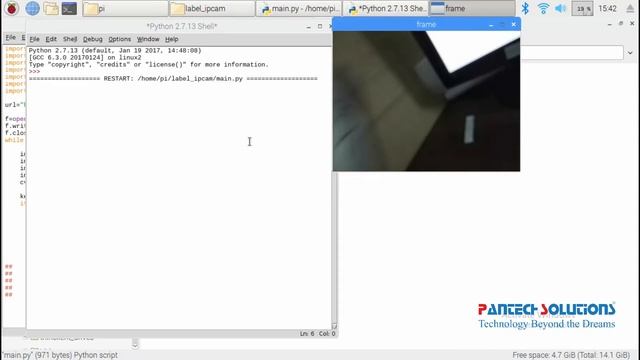Label Reading using Raspberry Pi with Open CV python смотреть онлайн