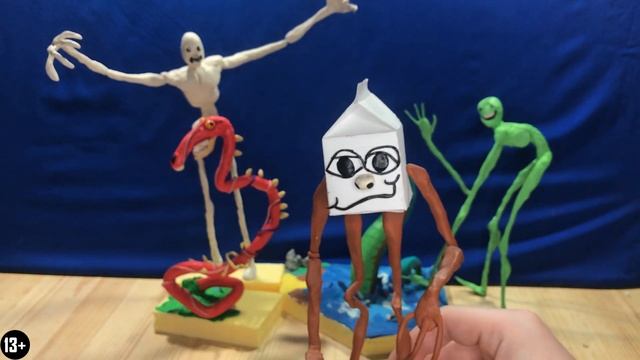 ALL Creations Trevor Henderson with Clay Part 2 смотреть онлайн