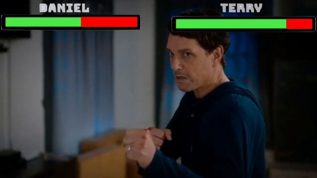 Cobra Kai Season 5: Daniel VS Terry Silver (With Healthbars!) смотреть онлайн