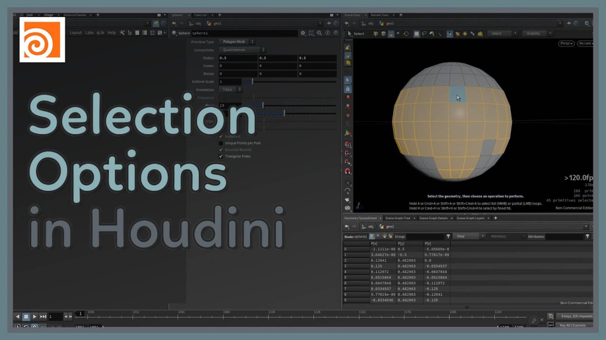 81 Selection Options in Houdini смотреть онлайн