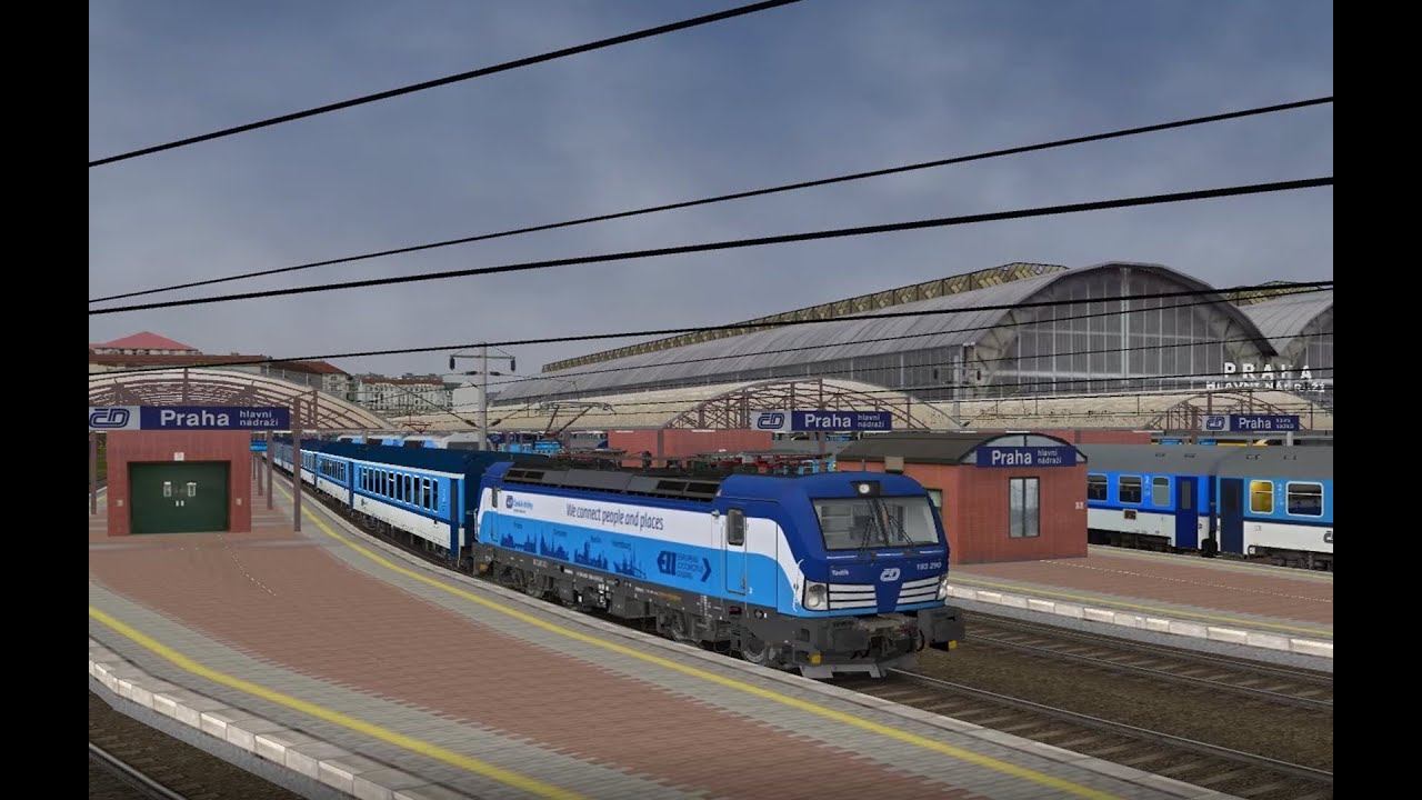Open Rails 1.4 TRAŤ 321 Aktivity DVACKA EC 178 BERLINER смотреть онлайн