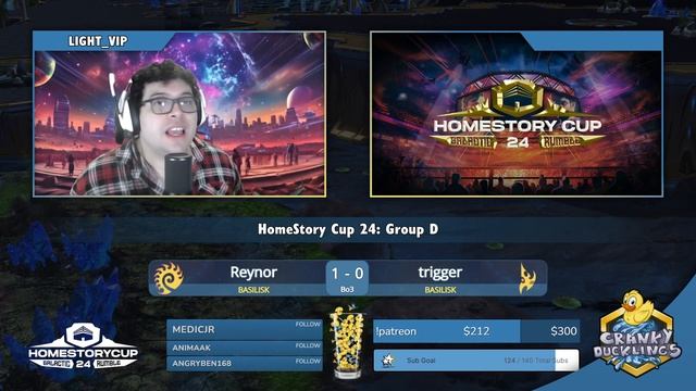 Reynor vs trigger - ZvP | HomeStory Cup 24: Group Stage - Group D | StarCraft 2 Tournament смотреть онлайн