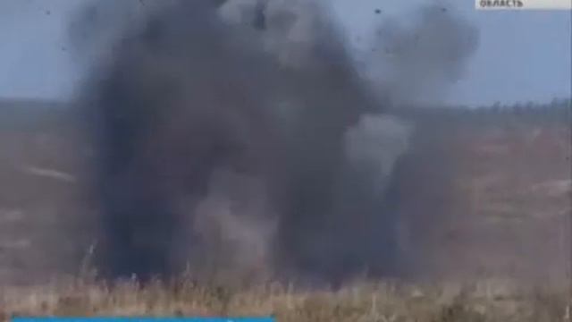 На полигоне в Каменке командиры проверяют свои навыки (2 октября 2014 года) смотреть онлайн