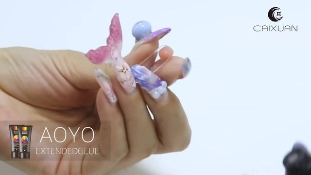 AOYO Poly Gel , How to do the nail extension with poly gel смотреть онлайн