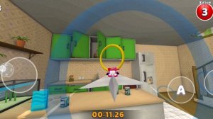 как пройти миссию тристопио полёт на бумажном самолёте в гигантском доме