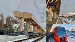 Обзор новой высокой платформы станции «Пионерский Курорт». 3-я на КЖД !