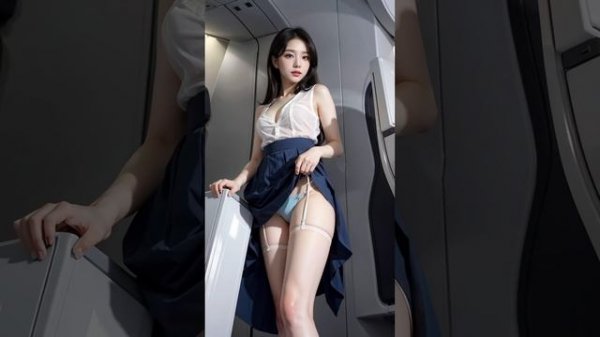[4K] AI 룩북 | 승무원 룩북 Part.2| Stewardess uniform Ai 그림 | スチュワーデス制服 | AI LOOKBOOK