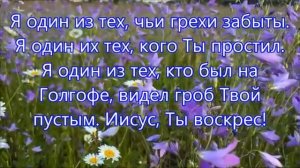 Я один из тех кого Ты заметил. Христианское_караоке