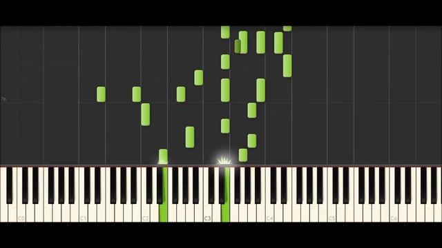 Rachmaninov Piano Concerto No.2 Mvt.2【Synthesia】