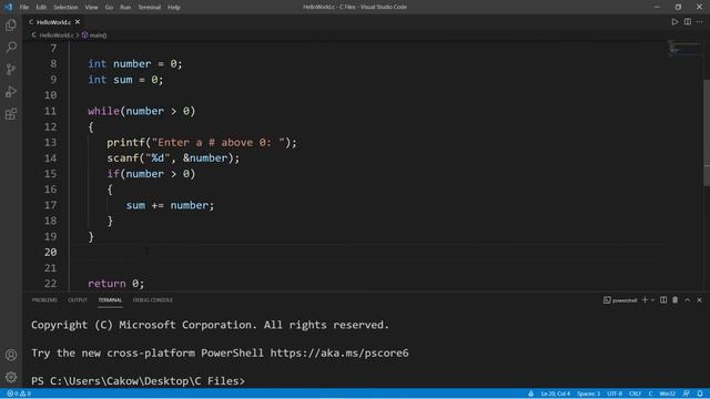 C do while loop 🤸♂️ смотреть онлайн
