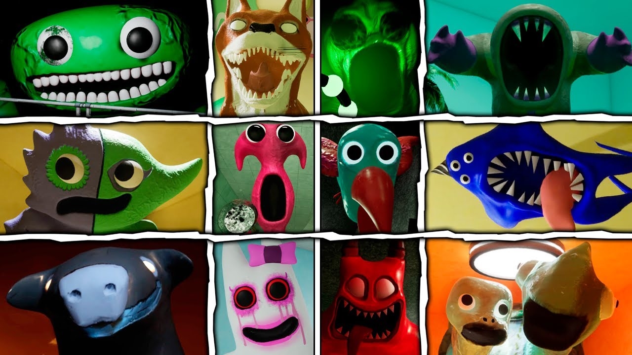 Сад Бан Бана - Все СКРИМЕРЫ смотреть онлайн