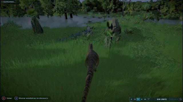 JURASSIC WORLD - IGUANODON VS METRIACANTOSAURUS #jurassicworld смотреть онлайн