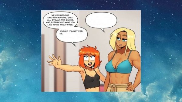 young nudists / Comic Dub