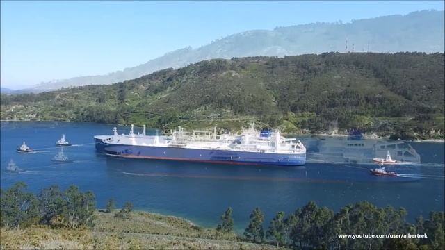 LNG TANKER OIL. Yakov Gakkel. Ferrol 12 junio 2021 смотреть онлайн