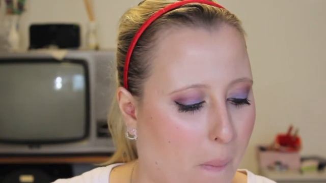 Purple And Pink Glamorous Look смотреть онлайн