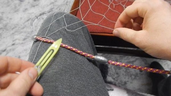 Узел для огрузки кастинговой сети.