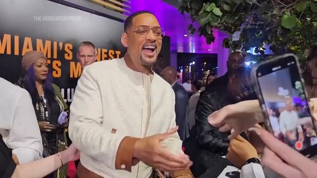Saudi Arabia hosts first Hollywood premiere with Will Smith смотреть онлайн