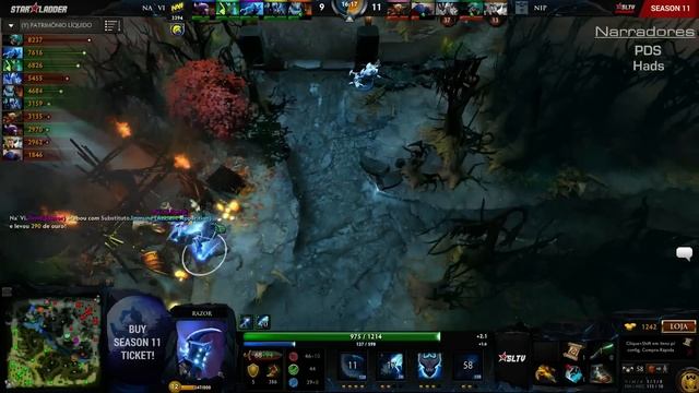 Na'Vi vs NIP - Starladder XI Qualifiers Europeia смотреть онлайн