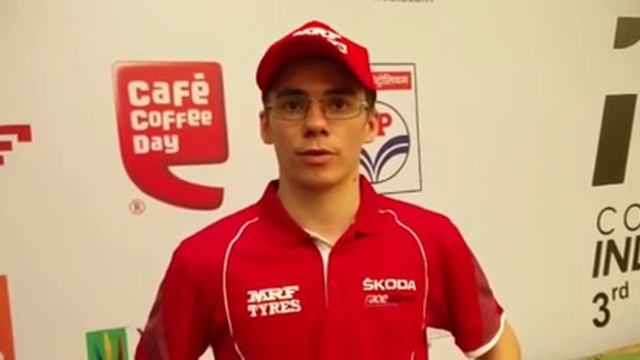 APRC 2016 India Rally: Interview with MRF Skoda's Fabian Kreim смотреть онлайн