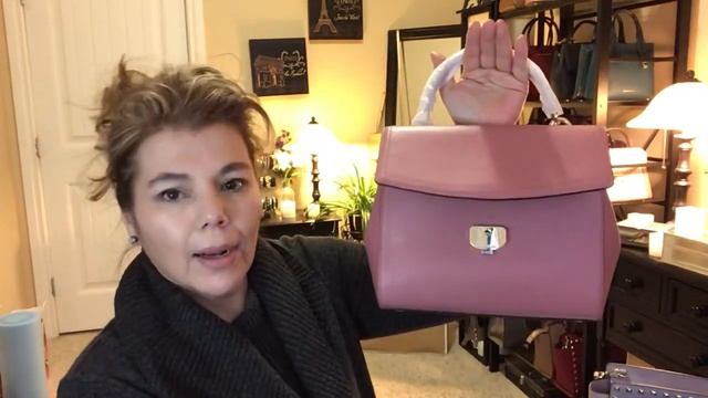 Michael Kors Unboxing Medium Ava In The Colour Rose Smooth Leather Slightly Different Design