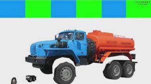 Развивающий мультик про машинки! 🚗 Учим транспорт и собираем пазлы! 🧩 Для малышей.