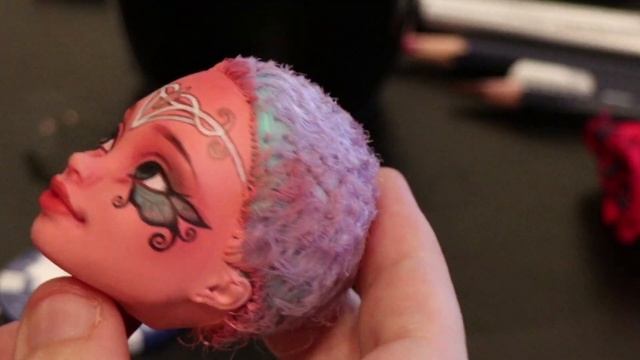 Faceup Time! Monster High OOAK Doll Repaint Fairy