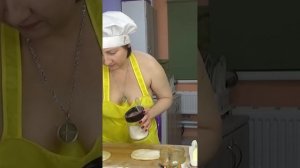 Sweet buns. Kitchen show. Cooking show. Mila naturist.